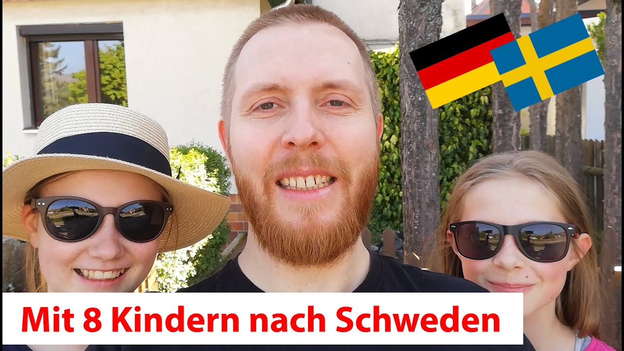 Reise nach Schweden mit 8 Kindern