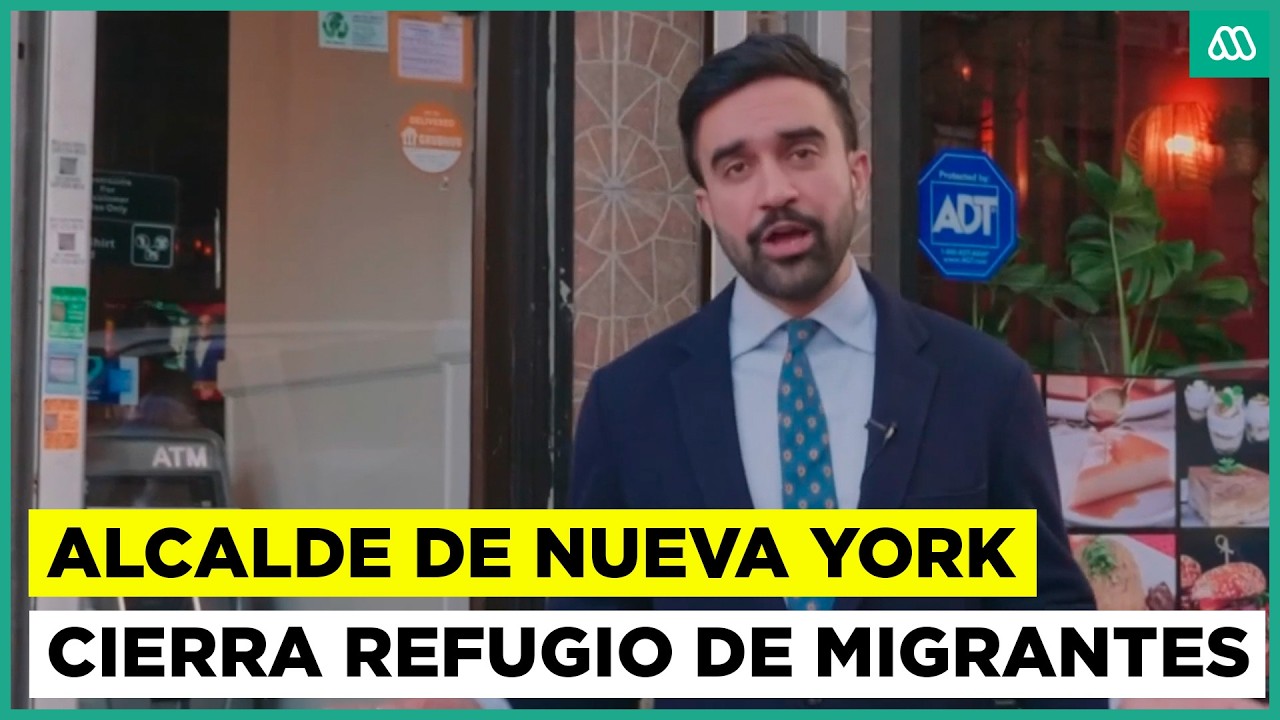 Alcalde de Nueva York cierra histórico refugio de migrantes
