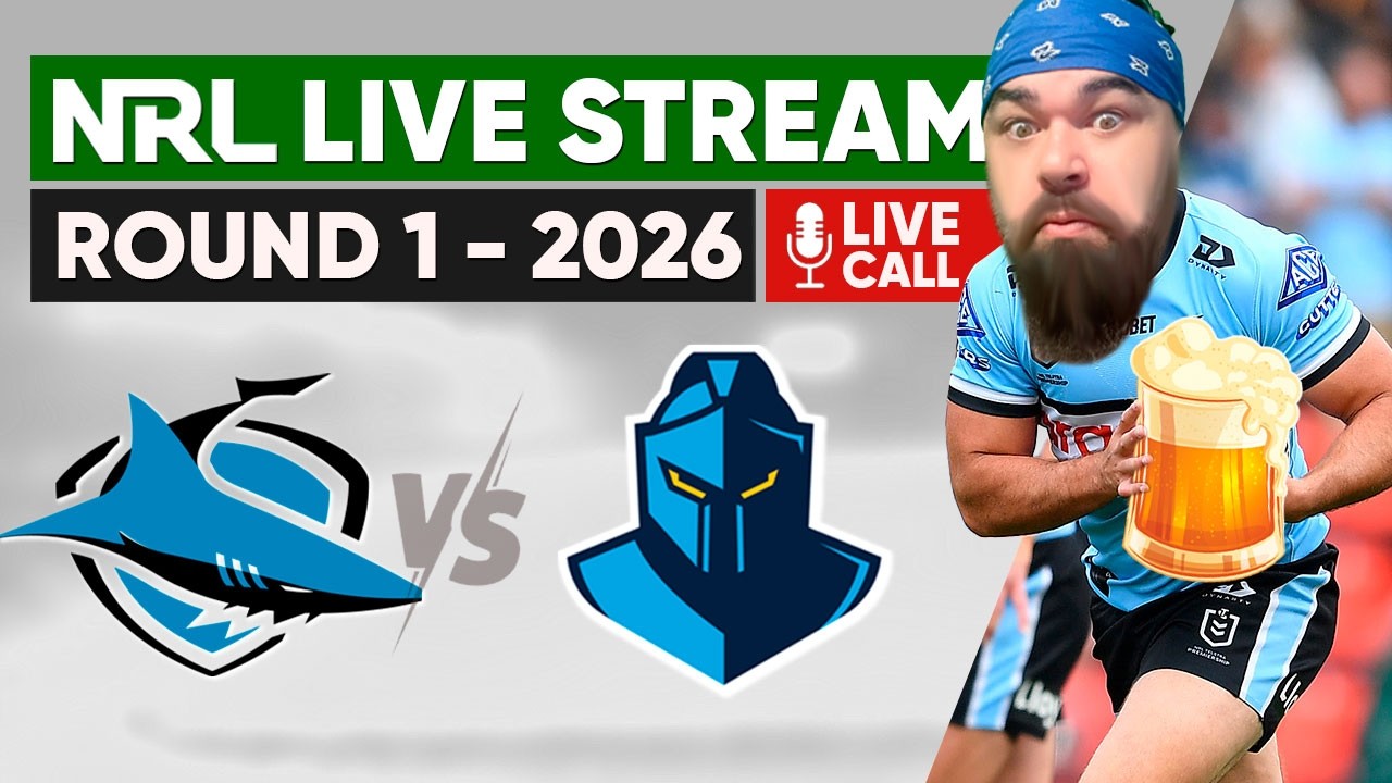 Sharks vs Titans | NRL Live Stream | Round 1 - 2026