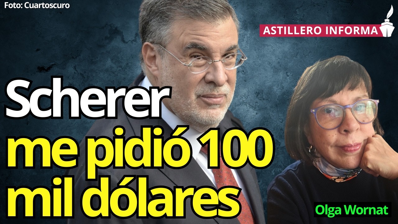 Olga Wornat relata cuando Julio Scherer le pidió dinero para extorsionar jueces contra Marta Sahagún