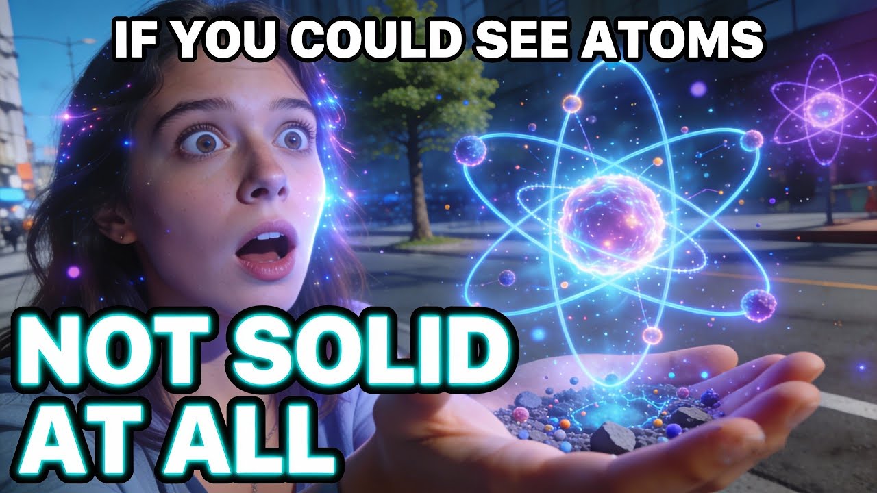 If You Could See Atoms With Your Eyes… This Is What the World Would Look Like