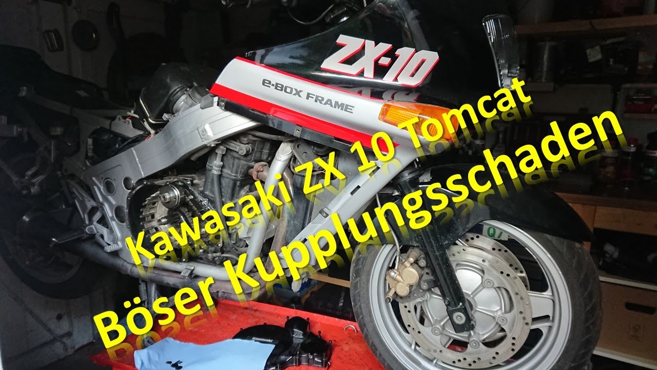 ZX10 Tomcat Kupplungsschaden reparieren