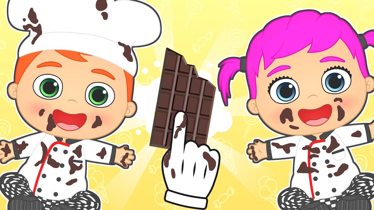 BEBÉS ALEX Y LILY hacen recetas con CHOCOLATE 🍫👩‍🍳 Recetas fáciles para niños