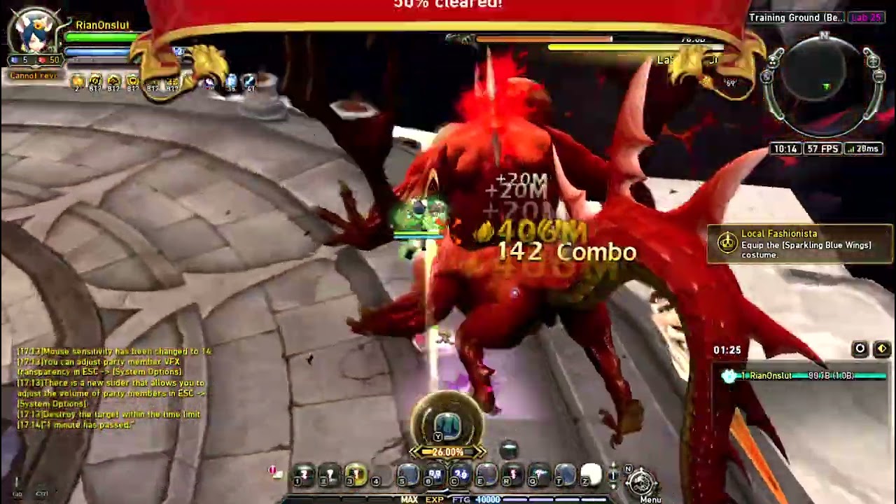Infinity Dragon Nest - Beastia Reina Onslaught Line STG Lb25 (Rian)