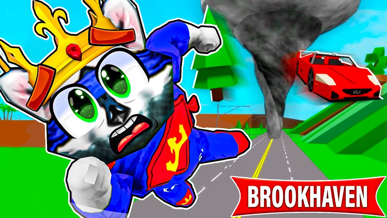 Jak PŘEŽÍT HURIKÁN v Roblox Brookhavenu rp?!