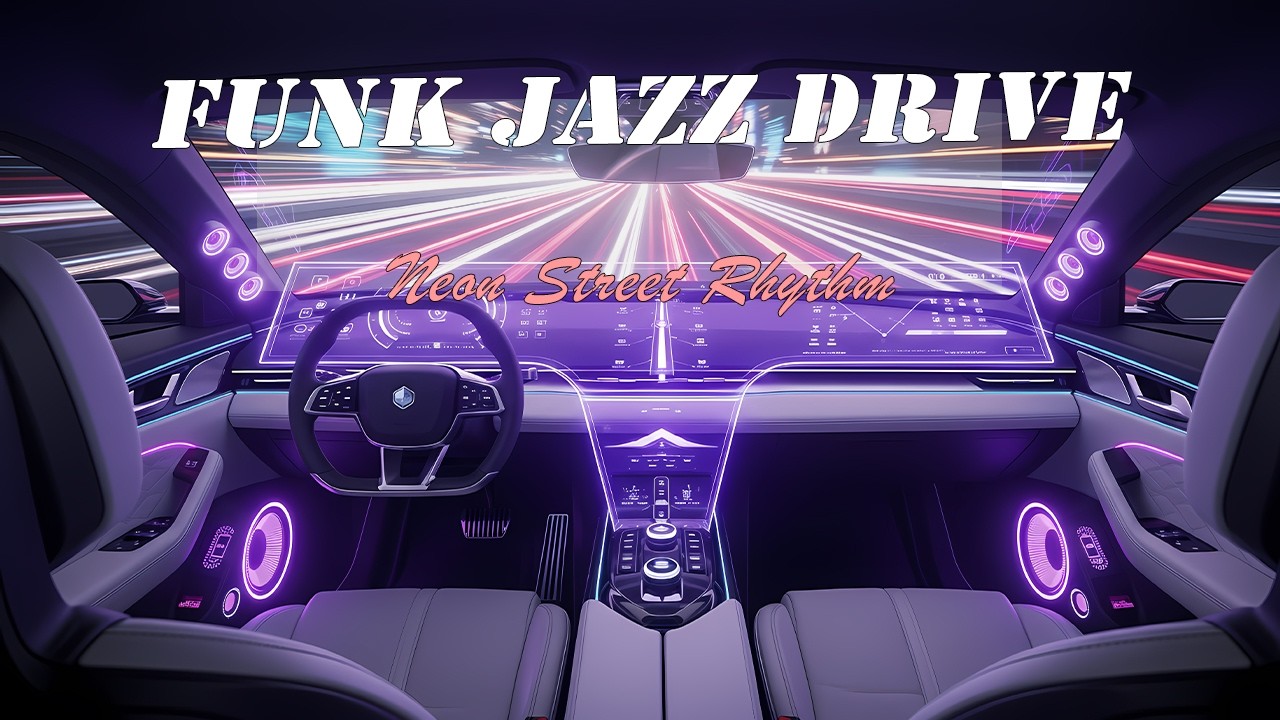 Neon Street Rhythm 🚦🎷 High-Speed Funk Jazz Drive