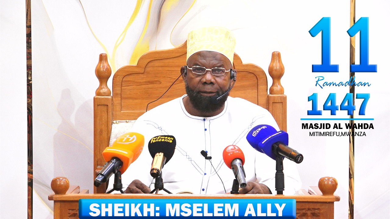 #LIVE: TAFSIR YA QUR`AN ||SHEIKH MSELLEM ALLY || 28/02/2026  MASJID AL WAHDA  MWANZA
