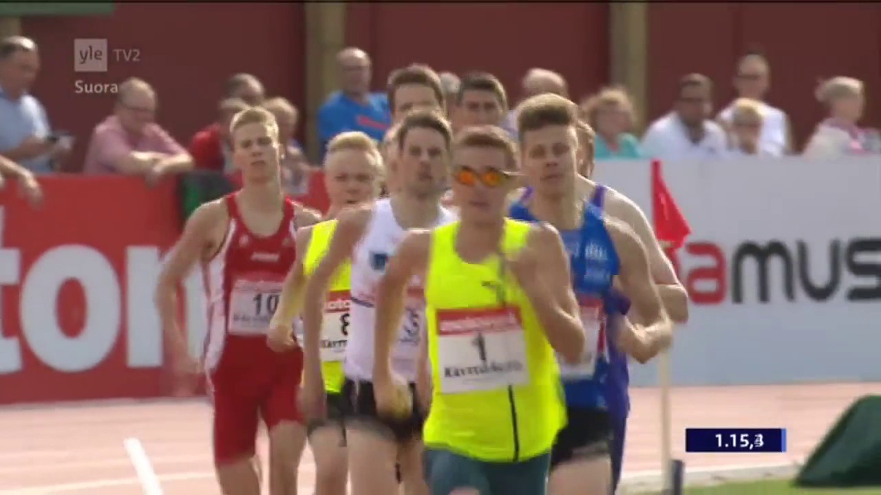 2015 eliittikisat Kuortane M 800 m.