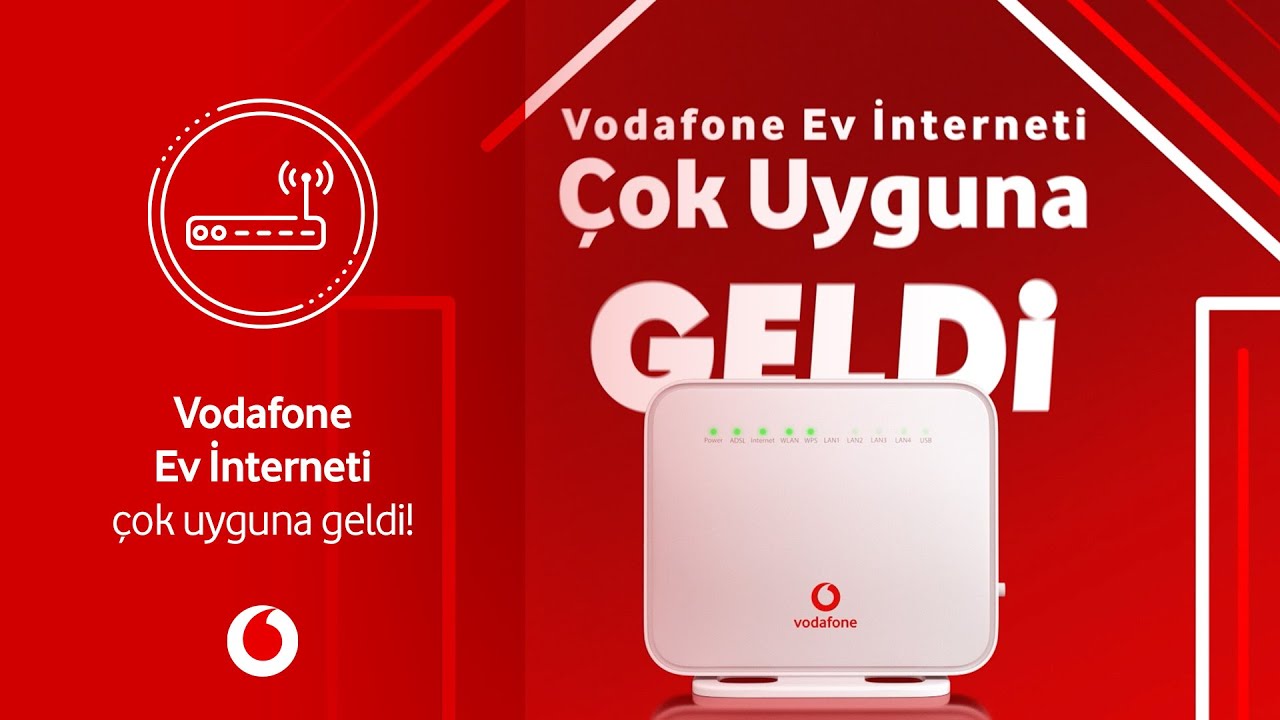 Vodafone Ev İnterneti &ccedil;ok uyguna geldi!