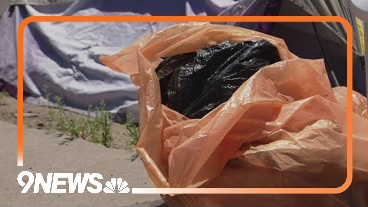 Trash services rolled out at 2 homeless encampments in Denver