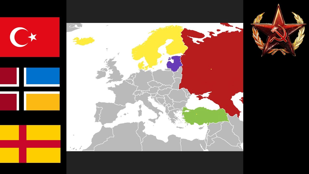 СССР 1935 против Турции, Прибалтики и Скандинавии 2026| Кто победит?