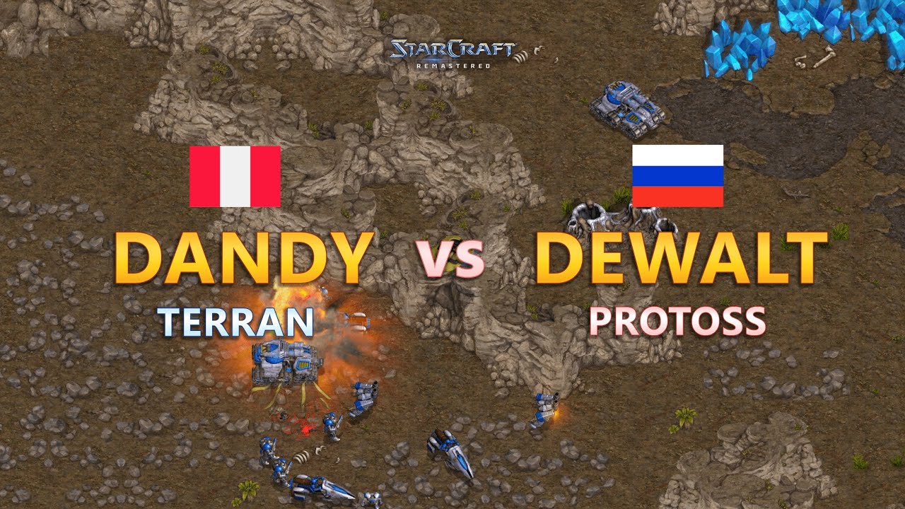 STARCRAFT: 🇵🇪 PER&Uacute; VS 🇷🇺 RUSIA  EN STARCRAFT