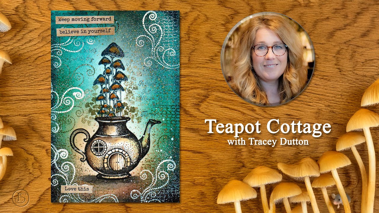 Teapot Cottage – A Lavinia Stamps Tutorial with Tracey Dutton