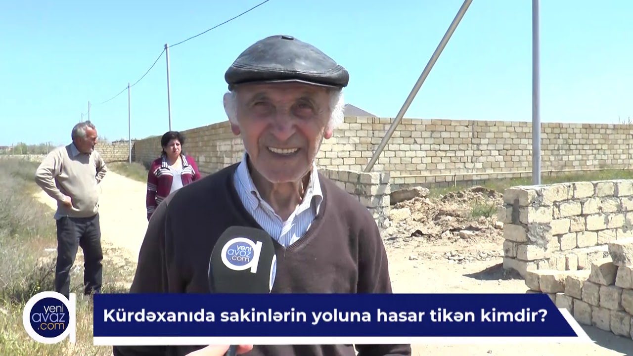 Kürdəxanı qəsəbəsində sakinlərin yolunu hasarlayan kimdir?