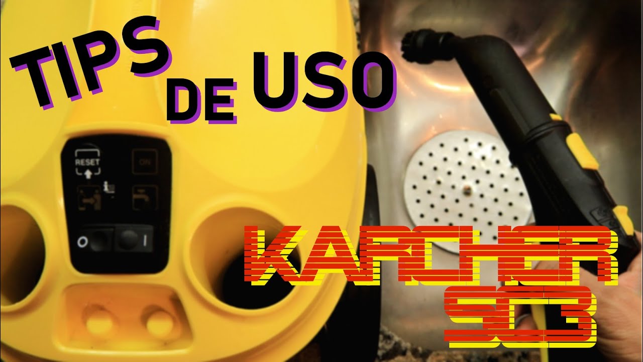Información de uso -Karcher SC3-