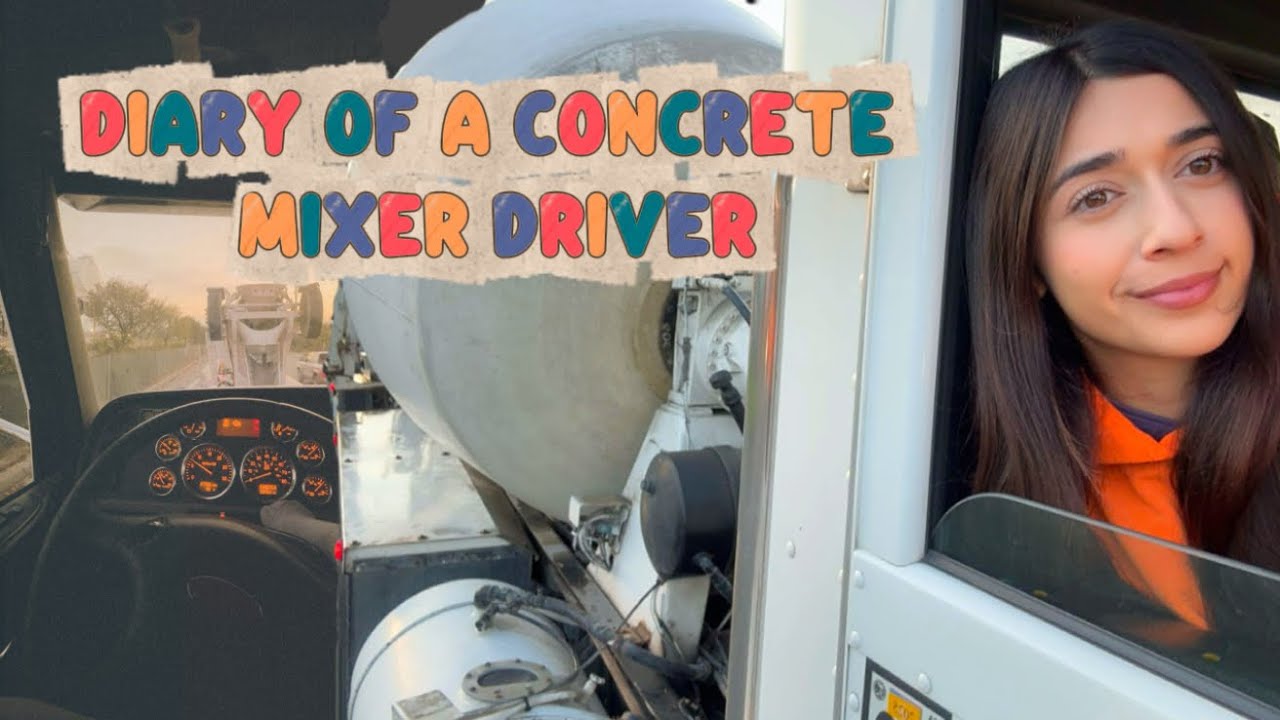 This is the Concrete Mixer Driver Life | Day in a Life