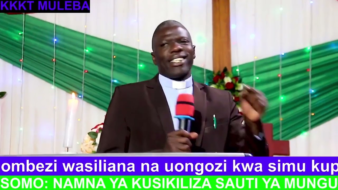 NAMNA YA KUSIKILIZA SAUTI YA MUNGU