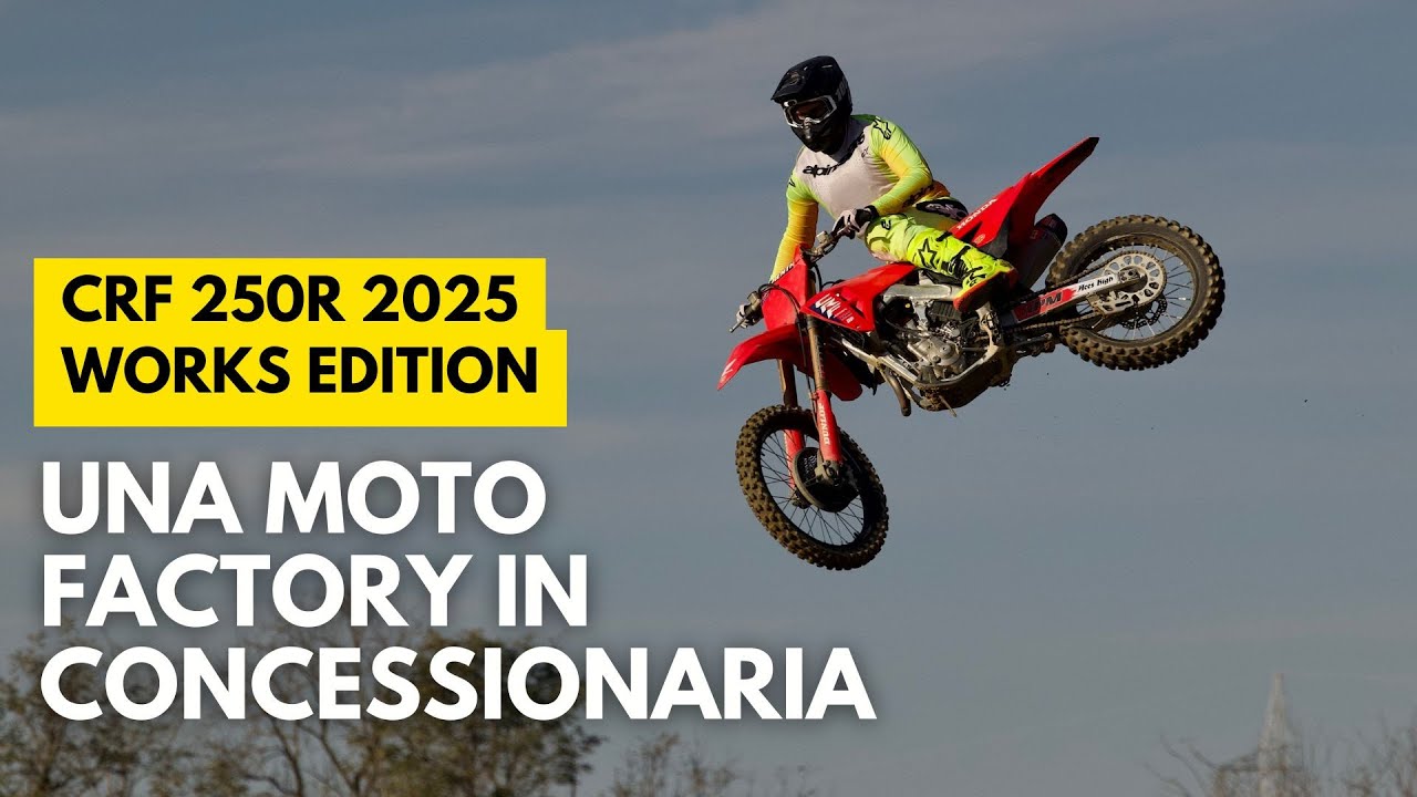 Honda CRF250 R WORKS EDITION: ne vale la pena? L'abbiamo messa a confronto con la standard e...