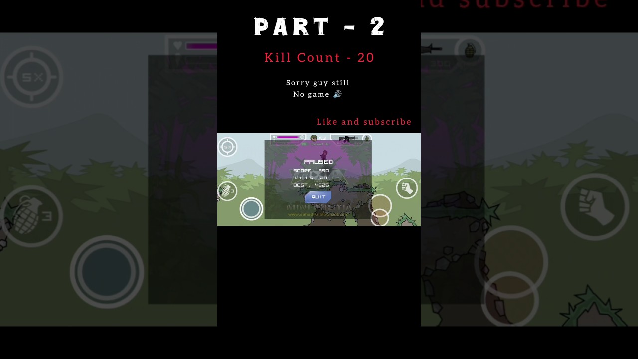 PART 2 – 20 KILLS | NO GAME SOUND ❌