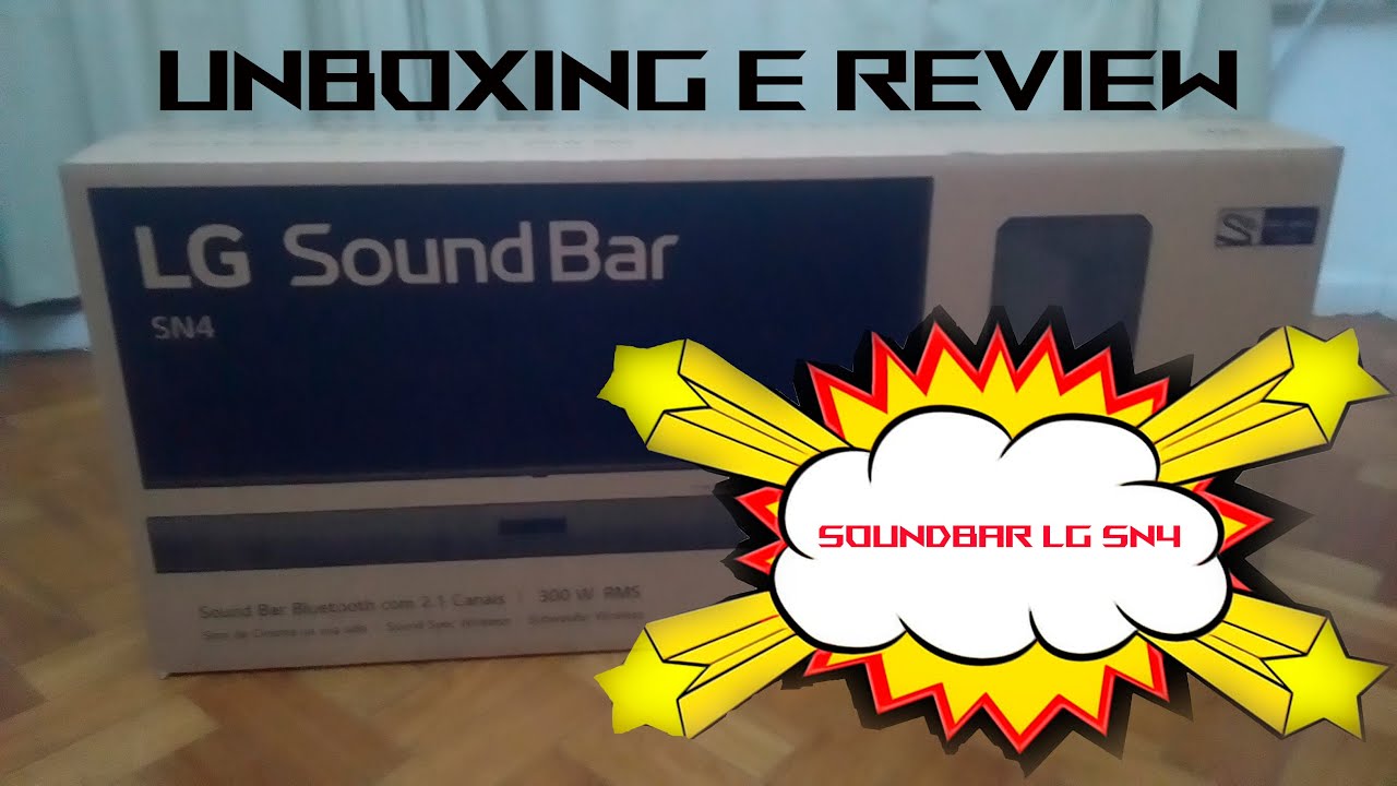 Review Soundbar LG SN4