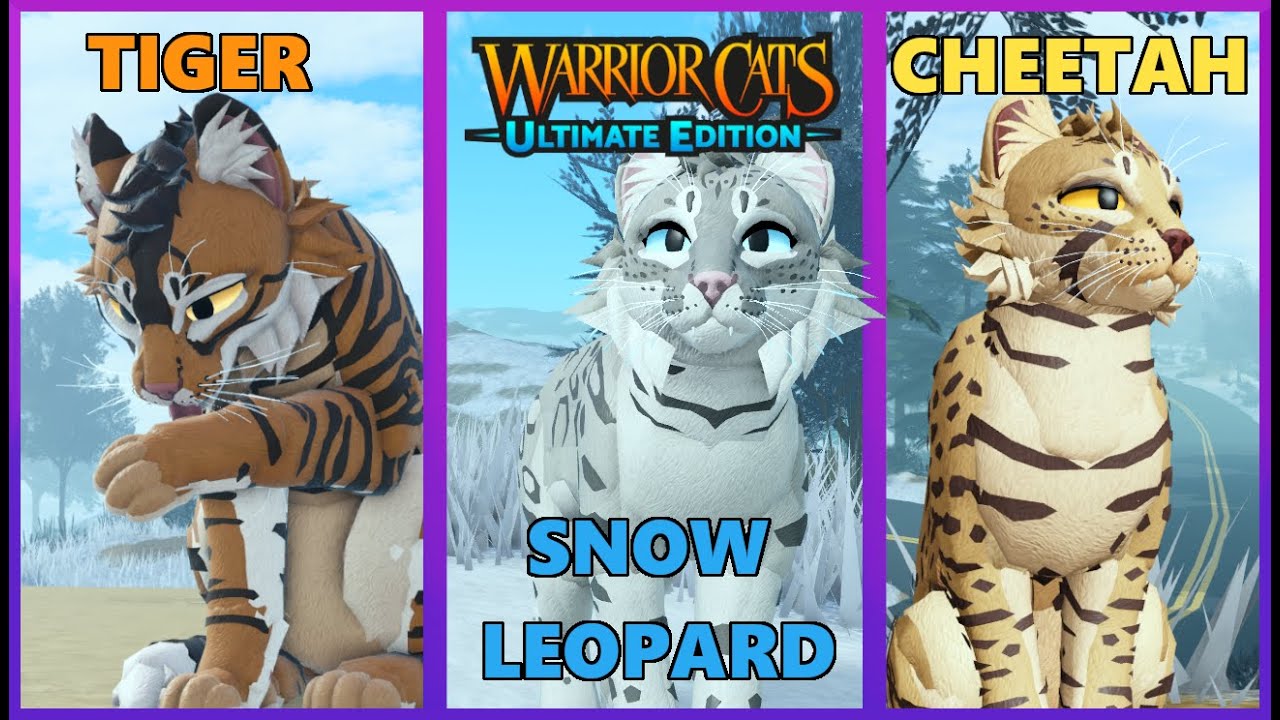 Making BIG CATS in WCUE | Warrior Cats: Ultimate Edition