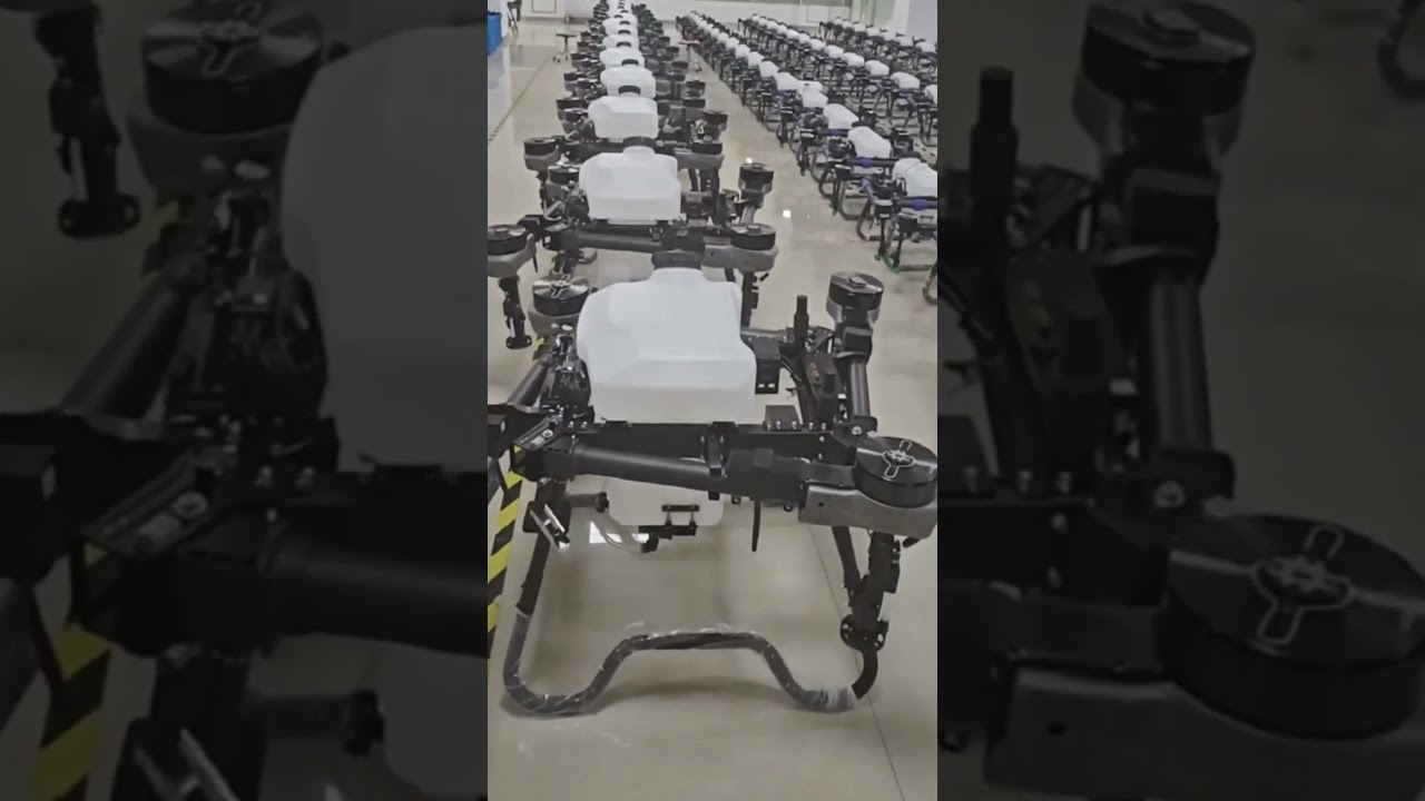 HTU Series Agriculture Drone Inventory and Assembly Line