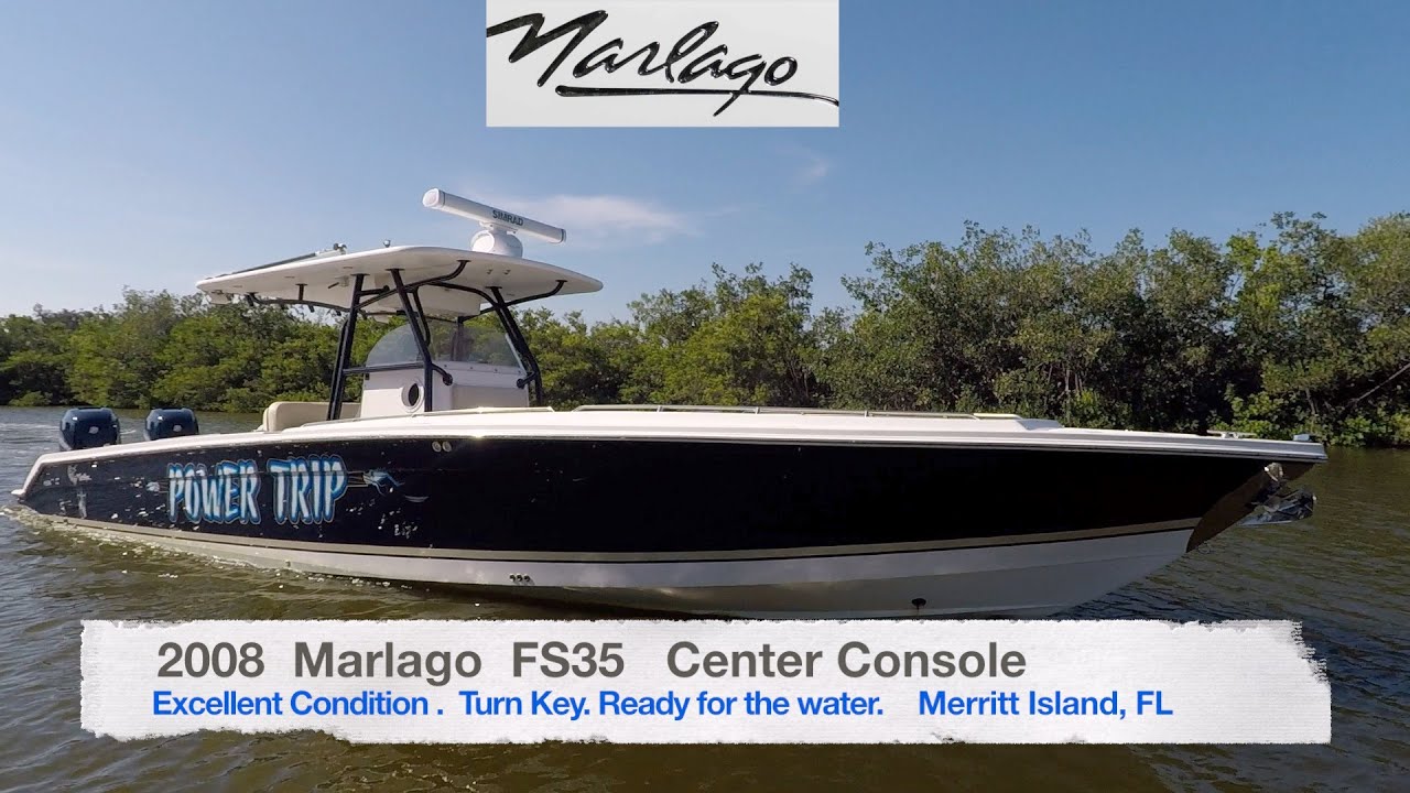 2008 Marlago FS35 Center Console Boat For Sale, Merritt Island, FL *