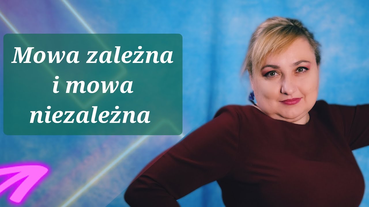 Mowa zależna i mowa niezależna