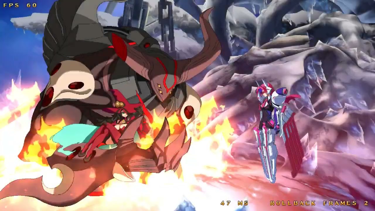 BBCF 2.0 (Rollback) - Kasha (Nine) vs. ルシア (Mu-12)