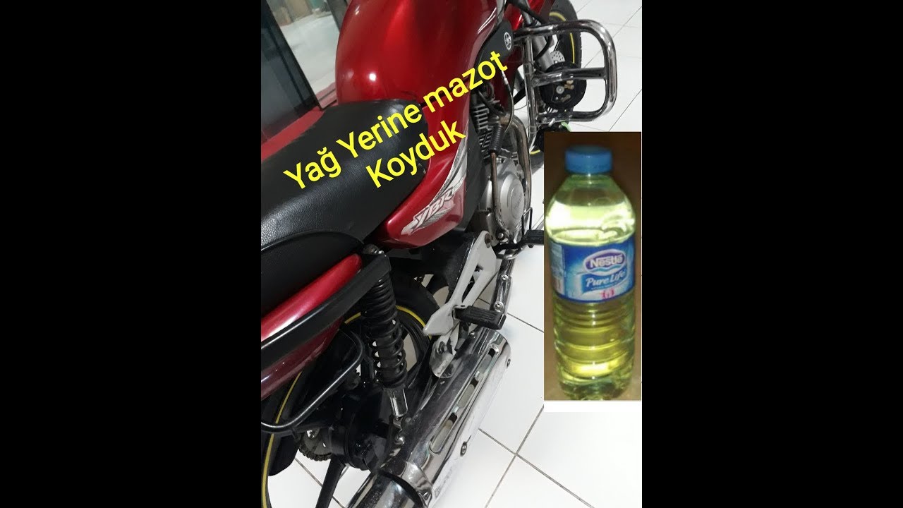 MOTOR BLOĞU TEMİZLEME VE YAMAHA YBR 125  YAĞ DEĞİŞİMİ