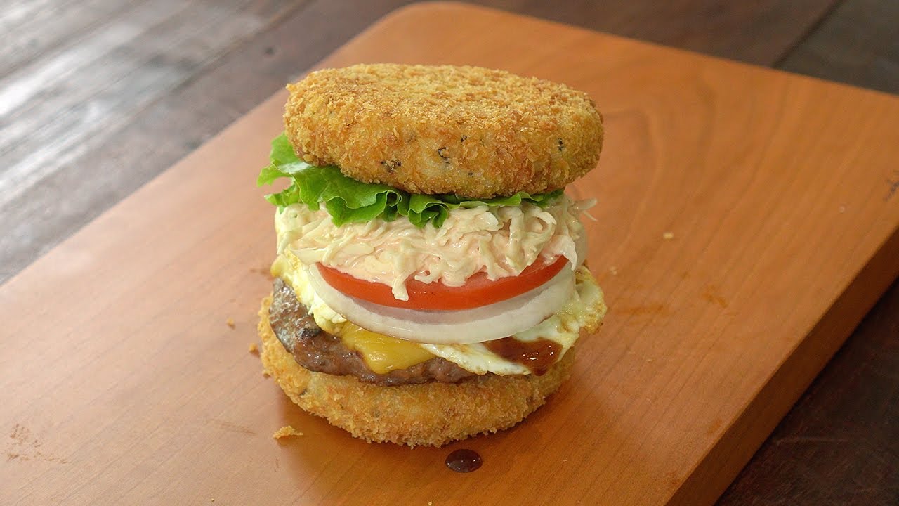 Przepis na burgera ryżowego z ryżem zamiast chleba :: Naprawdę pyszne :: Koreański burger
