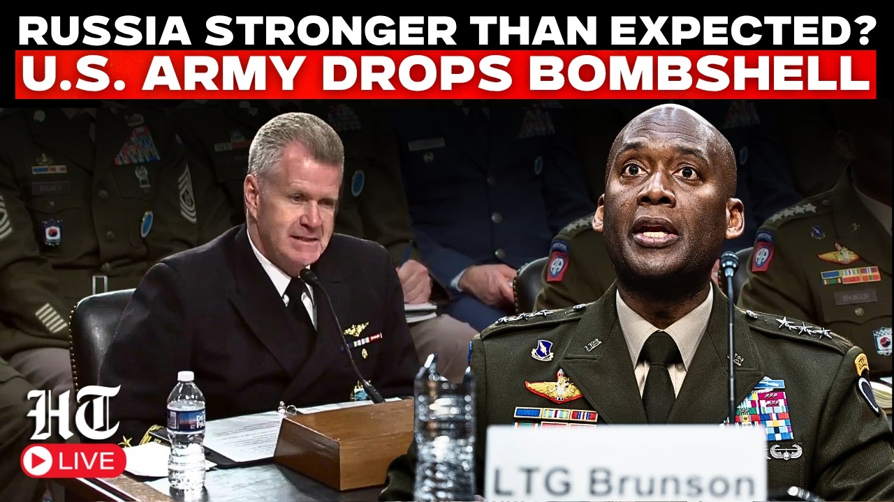 LIVE: US Commanders' Shocking Confession On Russian Army Strength | Trump | Putin | Senate Hearing