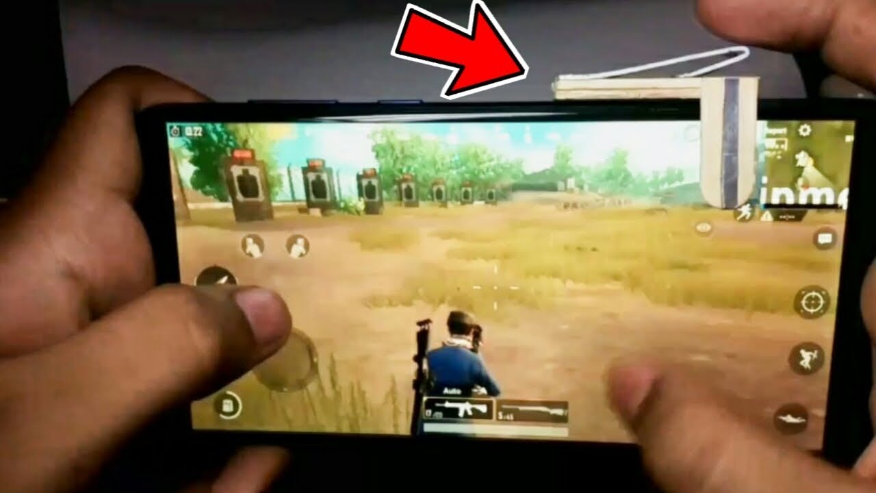 How To Make Fire Button / L1 R1 Button For PUBG Mobile,ROS And Fortnite!DIY popsicle l1r1 buttons