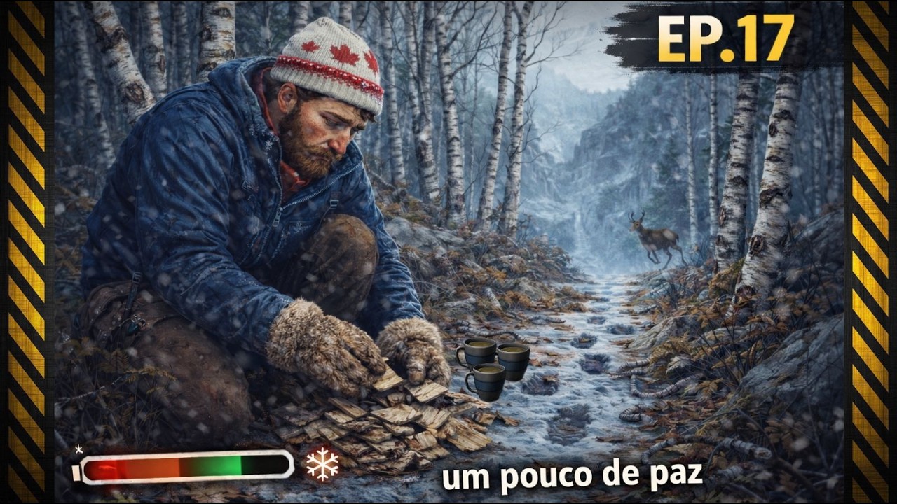The Long Dark | Miséria | Fomos buscar casca de bétula #EP17