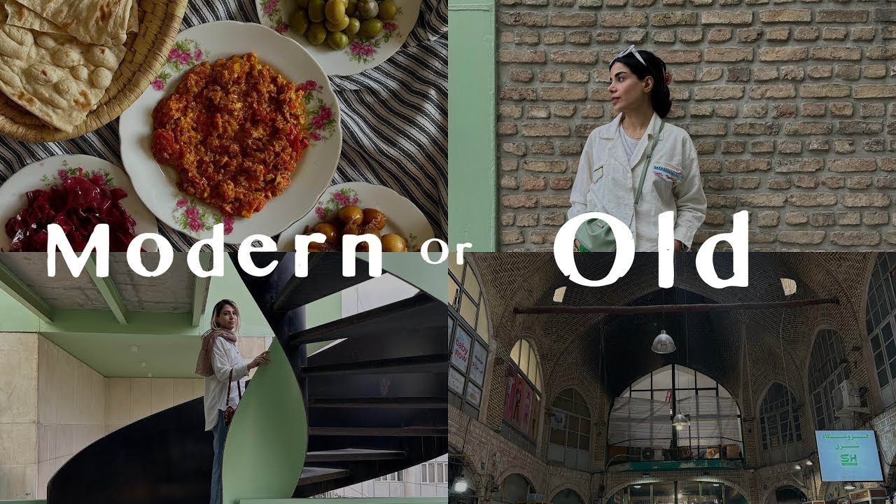 Traditional Persian Omelette & A Day in Tehran | Bazaar & Platform Vast Vlog