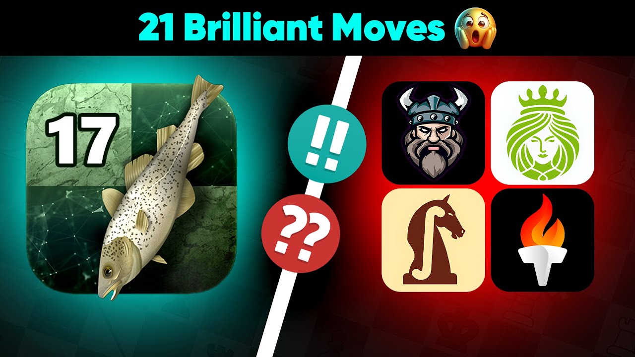 Stockfish 17 Literally Went On War With Brilliant Moves🤩🤩🔥🔥