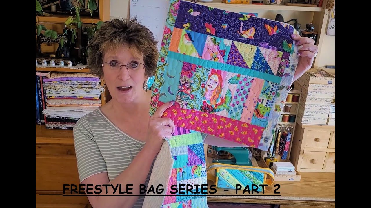 Freestyle Scrap Tote Bag, Part 2