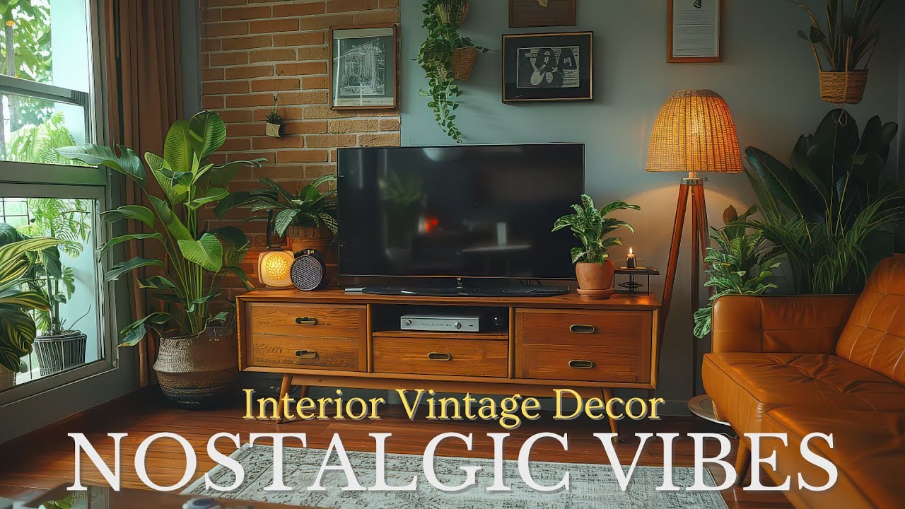 Creating a Nostalgic Home Interior with Vintage Decor [ 4K Ultra HD ]