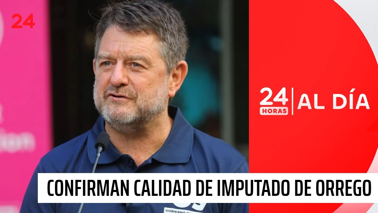 Fiscalía confirma calidad de imputado de Claudio Orrego | 24 Horas TVN Chile