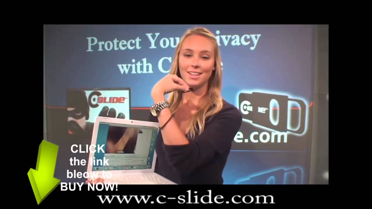 C-SLIDE Webcam Cover: C Slide makes Webcam Covers for Laptops, Computers and TV's