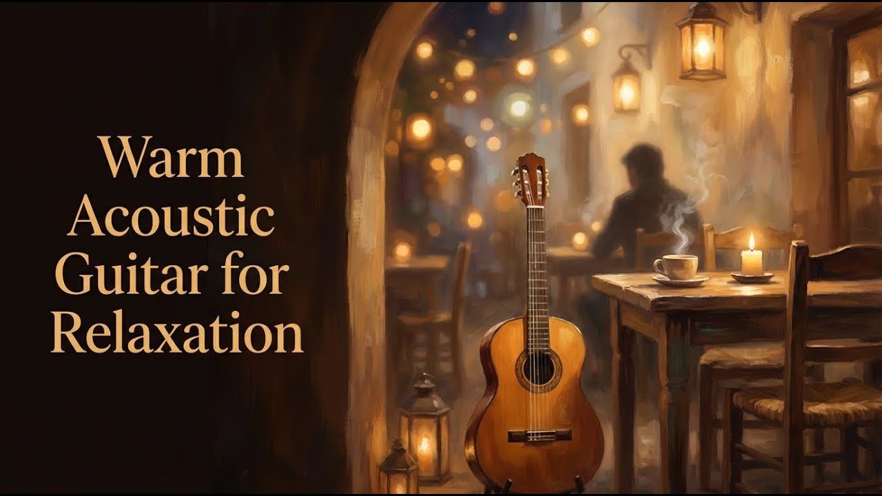 Warm Acoustic Guitar 🎸  Gentle Spanish Guitar for Relaxation & Focus