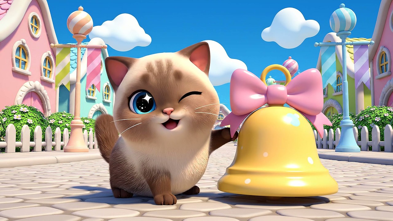 El Misterio del Gato Desaparecido de Din Din | Cuentos de Detectives y Rimas Infantiles