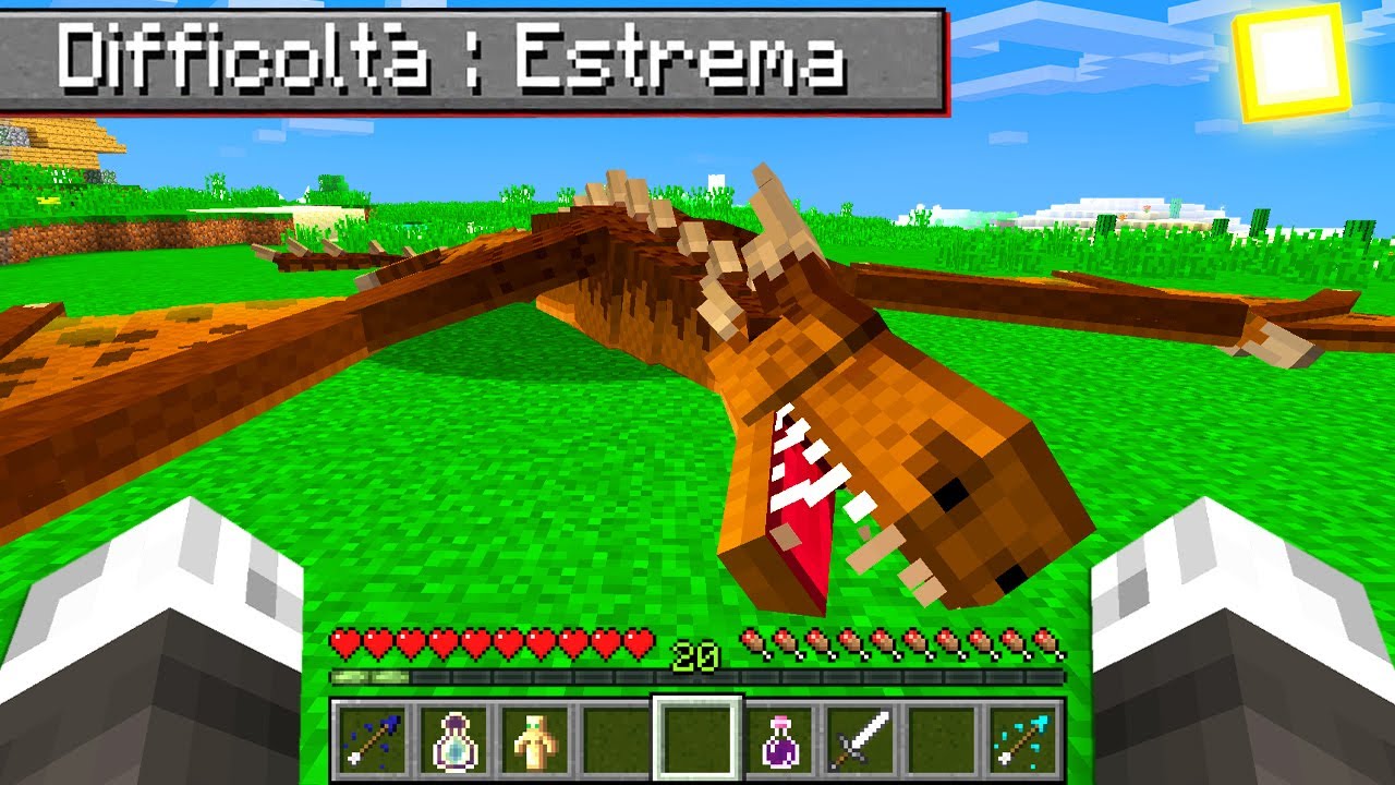 HO SCONFITTO IL DRAGO NEL MONDO MALEDETTO - Minecraft ITA