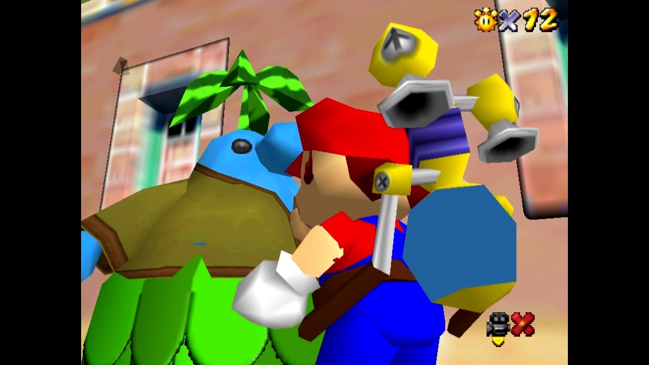 Super Mario Sunshine 64 - Delfino Plaza
