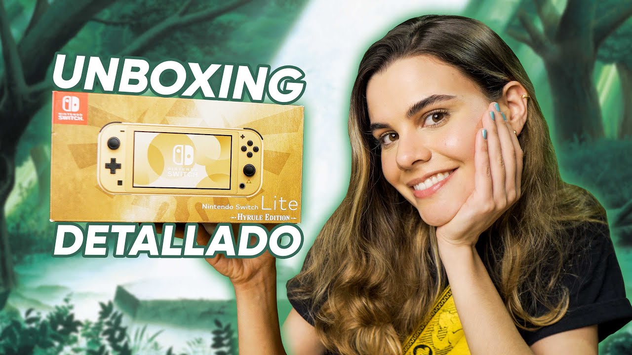 SWITCH LITE HYRULE EDITION - Unboxing y ¿Vale la pena?