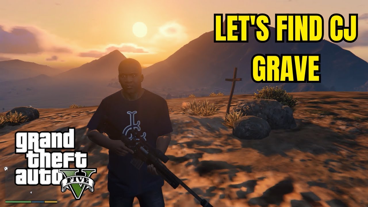 I found CJ's grave in GTA 5