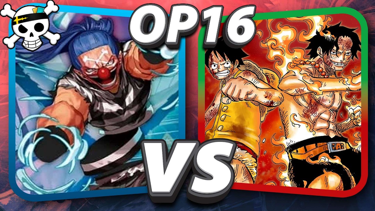 OP16 Blue Buggy vs Red Green Luffy Ace Gameplay | OP16 Meta POV Commentary | One Piece Card Game