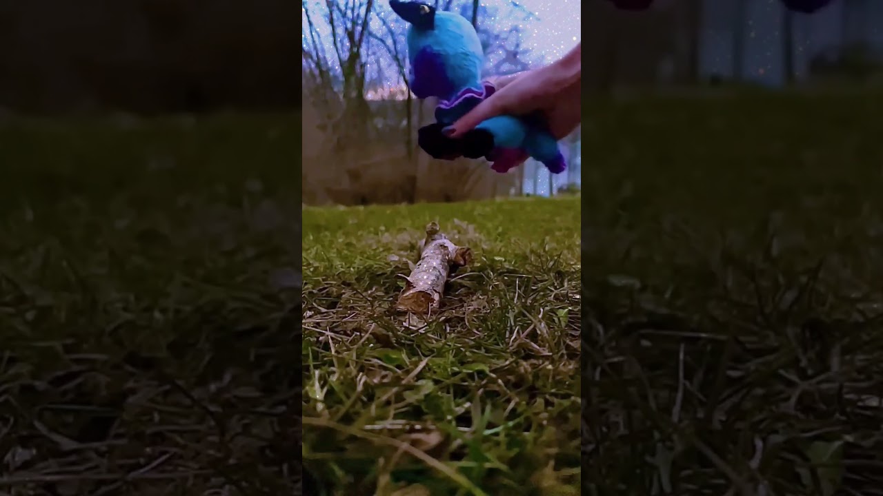 SLOW-MO JUMP! 💙🔮🌠 // #beanieboo #beanieboos #beanieboocustom #slowmo #slowmotion #capcut #editing