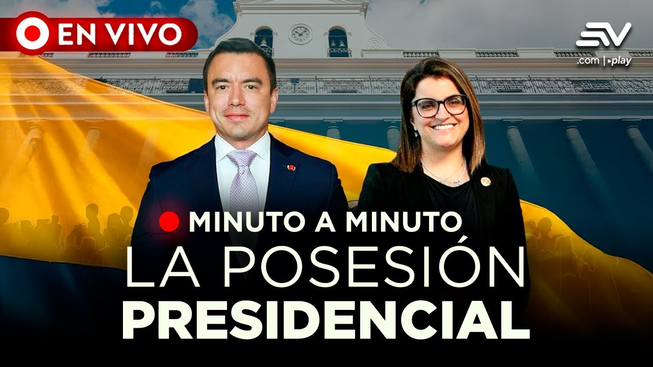 🔴 EN VIVO | Posesión presidencial de Daniel Noboa en la Asamblea - 24 de mayo del 2025 | Ecuavisa