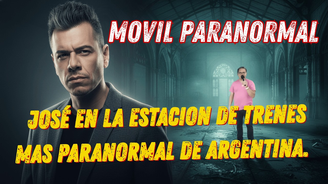JOSÉ EN LA ESTACION DE TRENES MAS PARANORMAL DE ARGENTINA!!